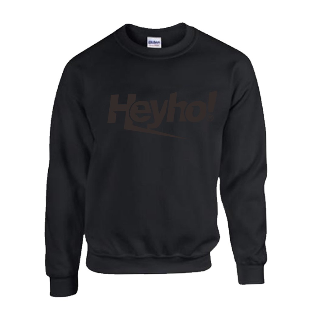 Jaket Sweater Logo Heyho Black Premium3