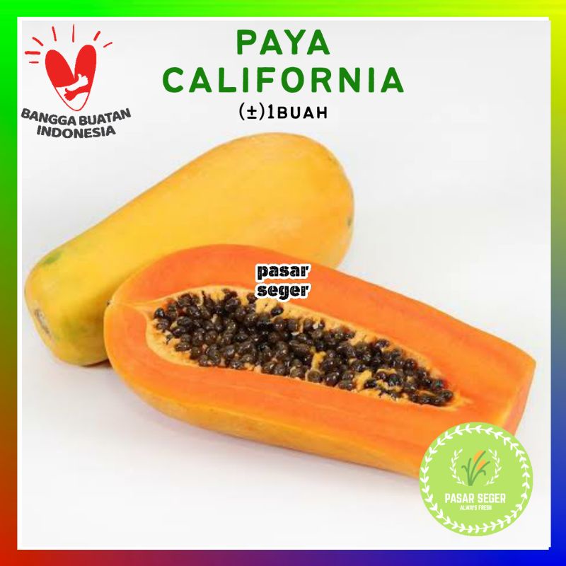 

BUAH PEPAYA CALIFORNIA [1BUAH, ±700g]