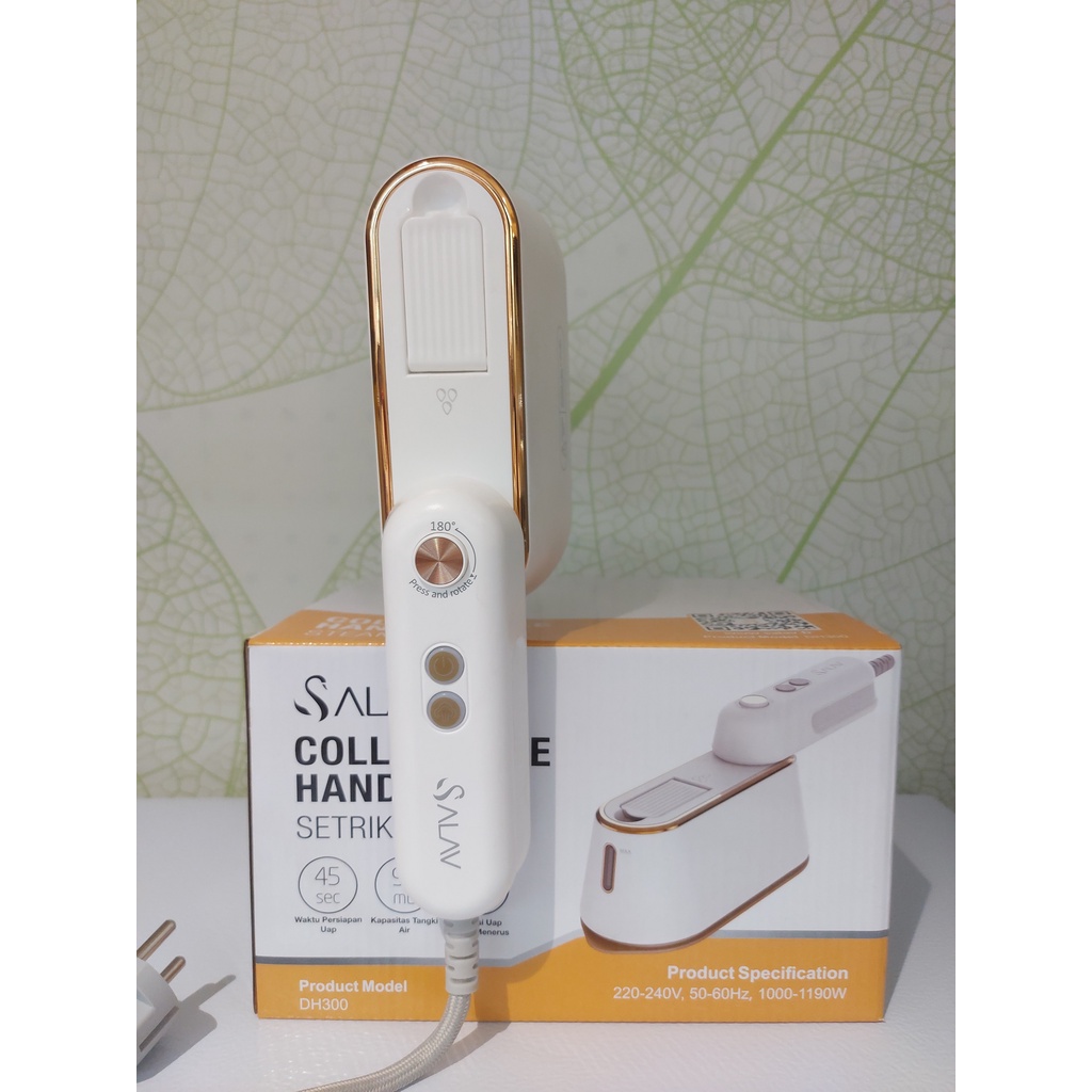 SETRIKA UAP LIPAT DH300 / SALAV STEAM IRON / GARMENT  STEAMER