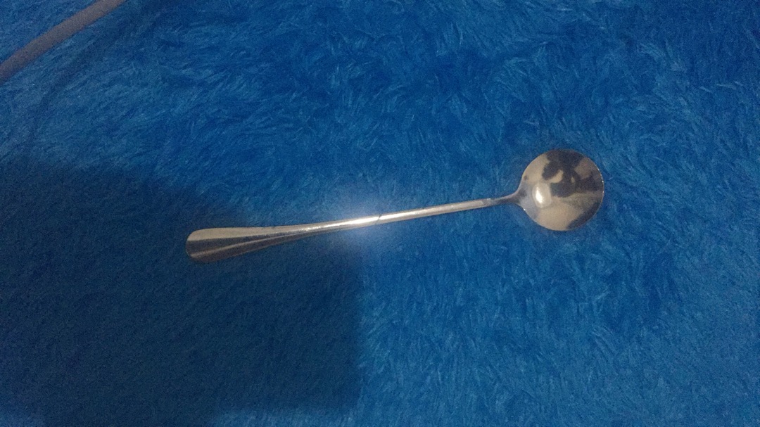 Sendok Panjang Korea Bulat Oval - Sujeo Spoon Korea Restauran - Stainless Steel