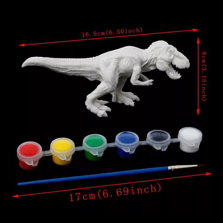 

New Produk Dino Paint Kit Set Paket Melukis Diy Set - Tyrex