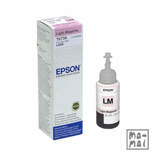 Epson Original Ink T6736 Light Magenta