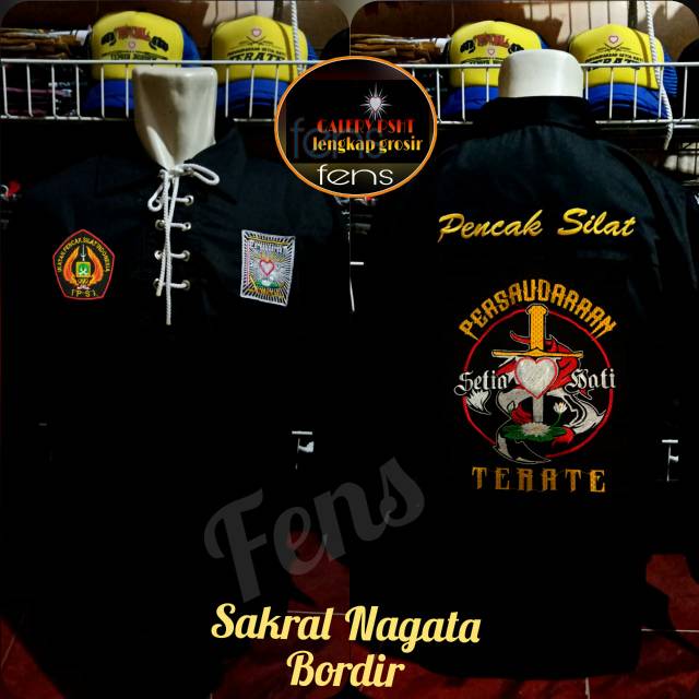 Baju Sakral warga PSHT bordir original