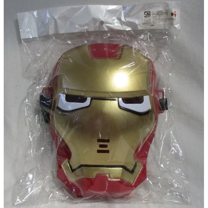 Topeng IRON MAN / Topeng Pahlawan Super Hero Avengers IRON MAN