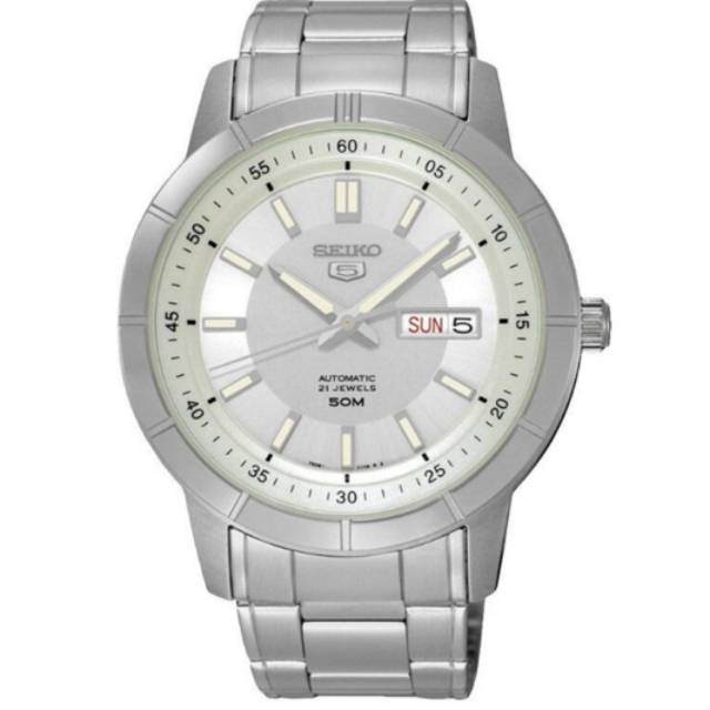 Jam Tangan Pria Seiko 5 Sport SNKN51K1 Automatic Silver Original