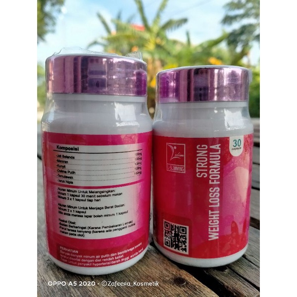 ORI L slimming strong / pil pelangsing pink BB diatas 80kg ORIGINAL