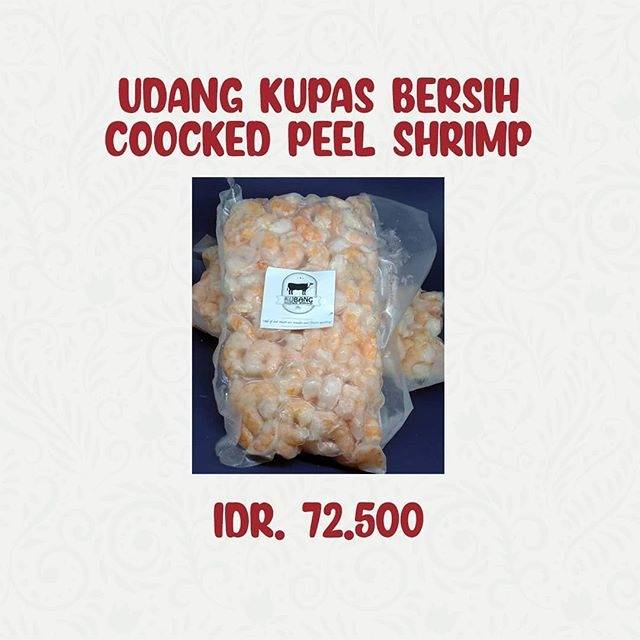 

Udang kupas bersih