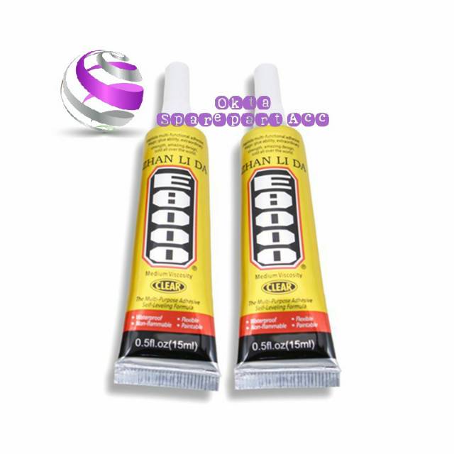 

Lem LCD & Touchscreen E8000 15ml Isi Clear