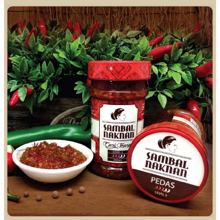 

Sambal Bawang Naknan level 3 dengan tingkat kepedasan 20.000 SHU