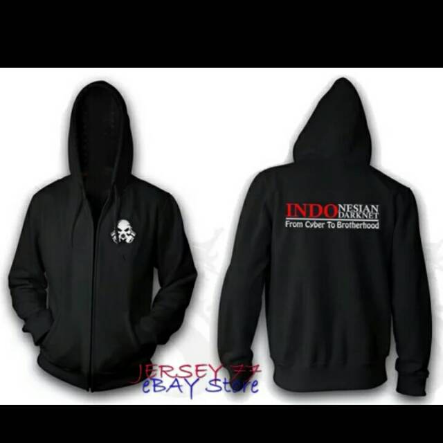 ZIPPER DARKNET INDONESIAN JAKET HOODIE