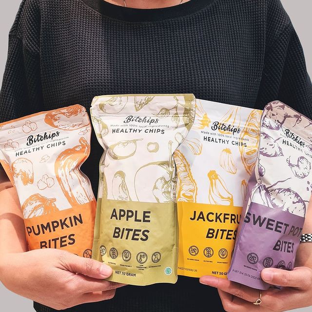 BITCHIPS HEALTHY CHIPS 70GR | SNACK KERIPIK CEMILAN DIET SEHAT APPLE SWEET POTATO PUMPKIN BANANA JACKFRUIT BITES