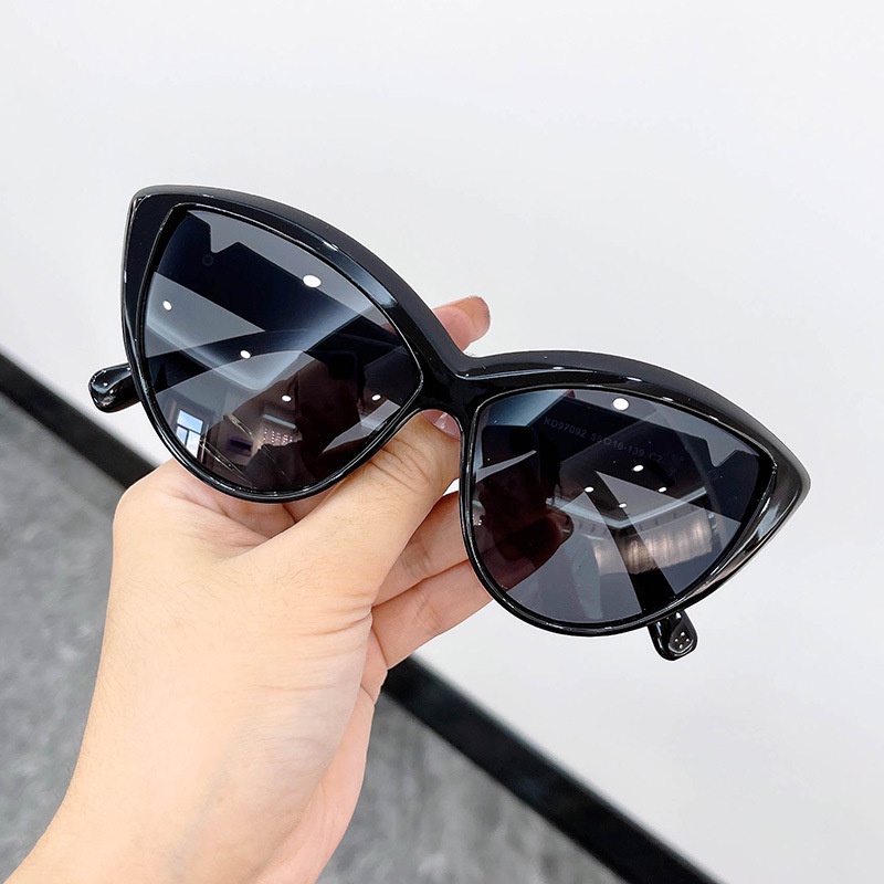 Kacamata Hitam Cat Eye Vintage Retro Mewah 2021 Untuk Priawanitamusim Panas