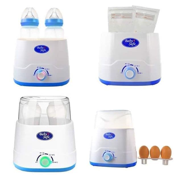 Baby Safe LB216 Twin Bottle Warmer Alat Steril Penghangat Botol Susu Anak Bayi