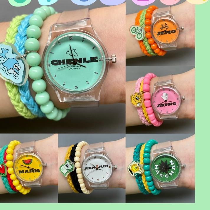 ↜ Jam Tangan NCT dream name edition / Gelang NCT / Gelang nct Dream ↷