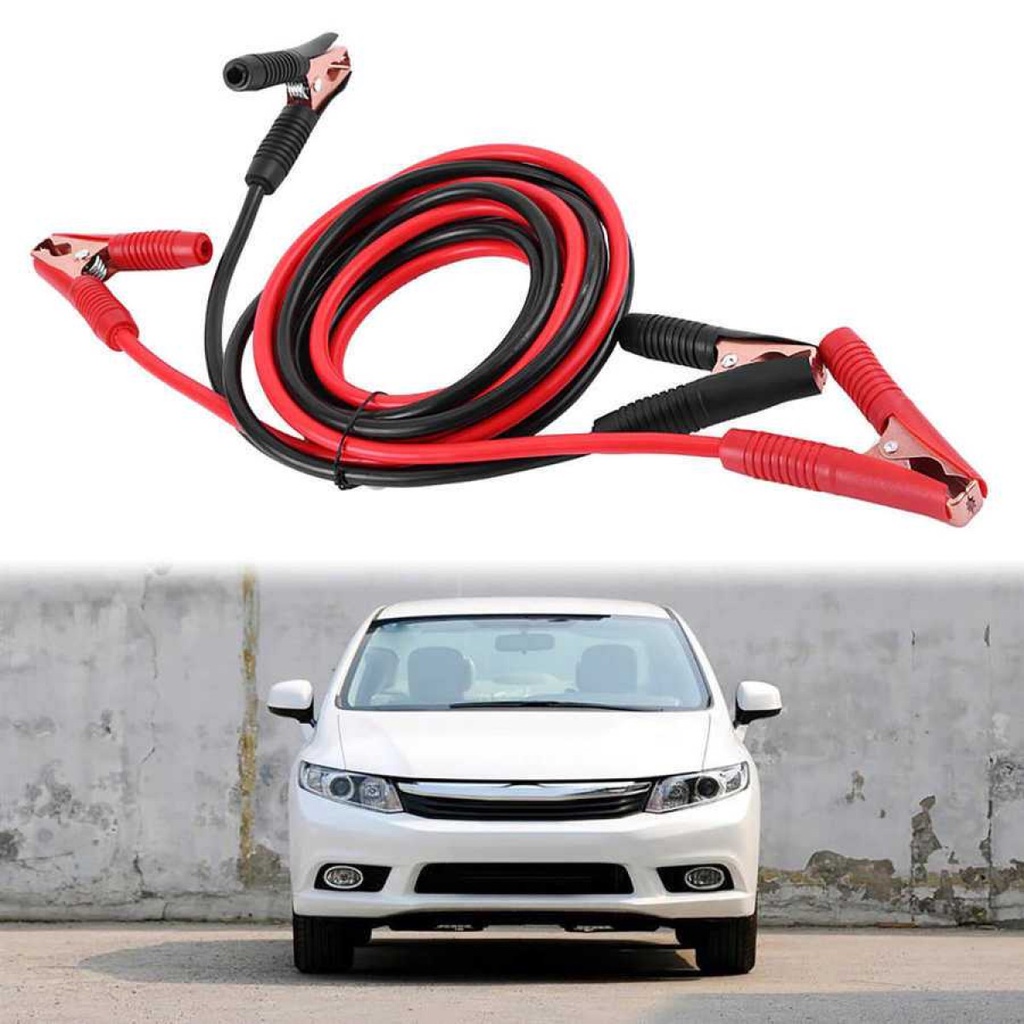 Kabel Jumper Aki Mobil 4 Meter 2000Amp Jamper Aki Motor Emergency Booster Cable