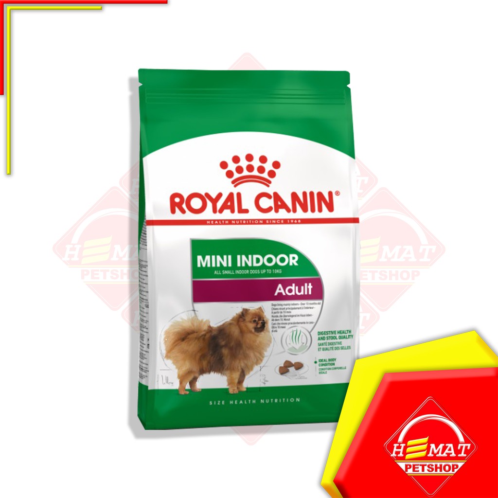 Royal Canin Indoor Life Adult 1,5 Kg / Makanan Anjing Mini Indoor Dewasa 1.5kg