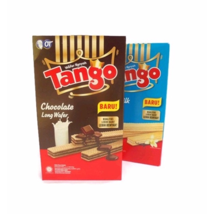 

Tango Wafer Box Coklat Chocolate Vanila Vanilla Milk Isi 20Pcs 20 Pcs