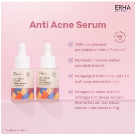 ✨SHASYA✨ ERHA Acneact Blemish Soothing Serum | Post Acne Spot Serum | Anti Acne Original BPOM