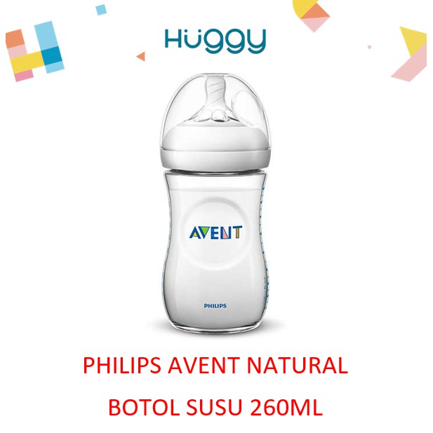 Philips AVENT Natural Bottle 260ml Botol Susu Bayi