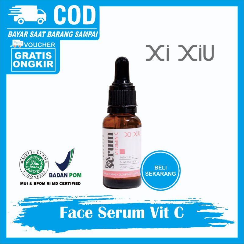 Xi XiU Face Serum Vitamin C Xiuxiu Serum Vit c Murah Original Bpom