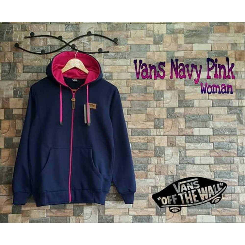 Jaket Vans Navy Fanta Women [SALE]off40%