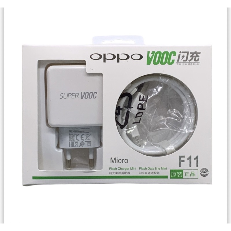 Travel Charger Oppo R17 / AK799 / F11 Vooc 4.0A OEM