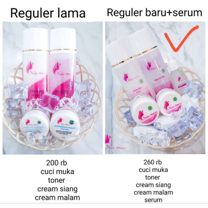 Nahda Skincare Kemasan Baru plus Serum Nahda Skincare 100% Original Nahda Skincare Official Nahda Sk