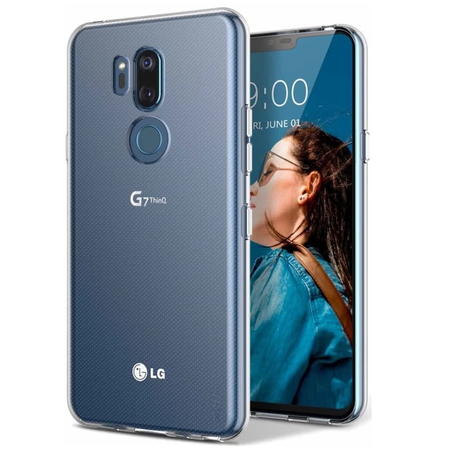 CASE LG G7 THINQ JELLY CASE TRANSPARANT GOOD QUALITY
