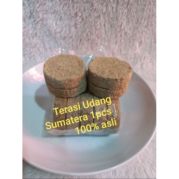 

Terasi Udang 100% Asli 1pcs/ Belacan Udang