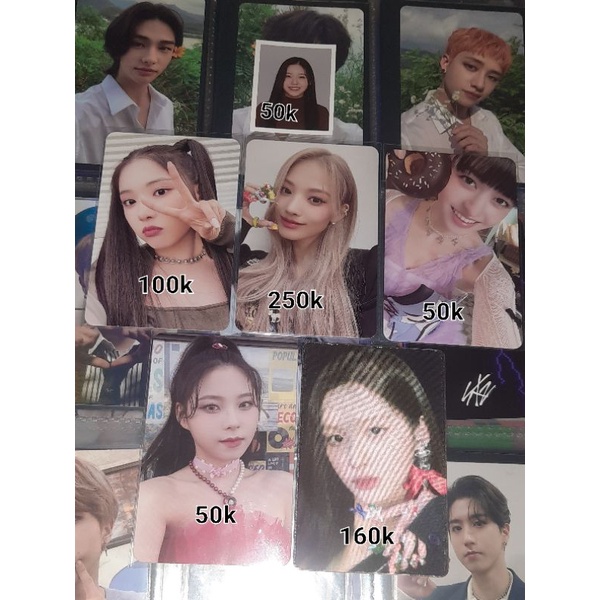 PHOTOCARD NMIXX BAE JIWOO MAKESTAR 1, JINNI BLIND PACKAGE SULLYOON LENTI BLIND PACKAGE ID PHOTO KYUJ
