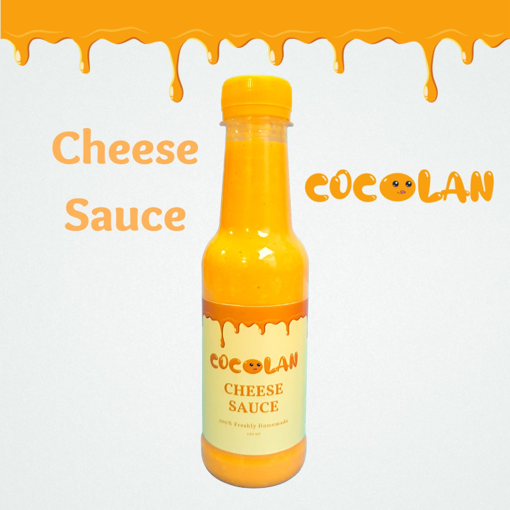 

Saus Keju Cocolan 250ml, Cheese Sauce Cocolan, 100% Freshly Homemade