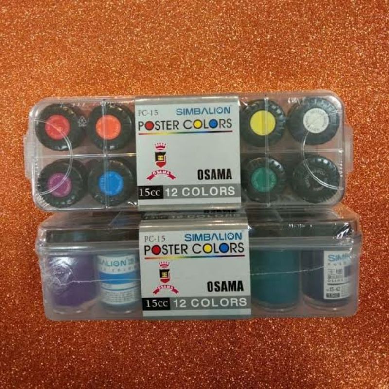 

poster color 12 color simbalion pc 15