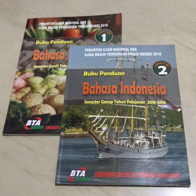 BTA Group Bahasa Indonesia Semester 1 dan 2 TA 2018/2019 untuk UN dan UMPTN