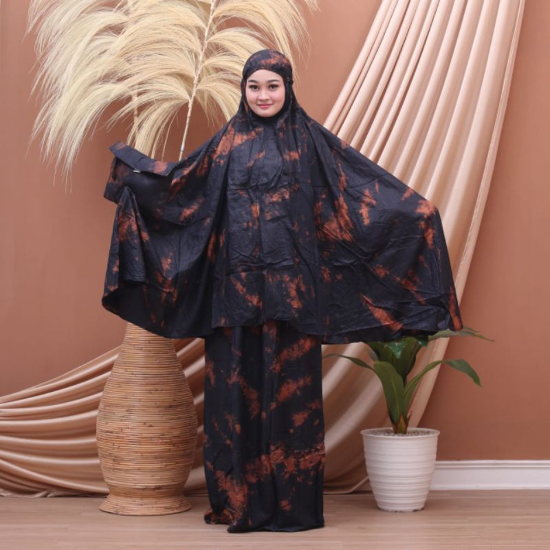 Mukenah Rayon// Mukena Bali Rayon jumbo Syar'i Muslimah Bahan Rayon 84/54