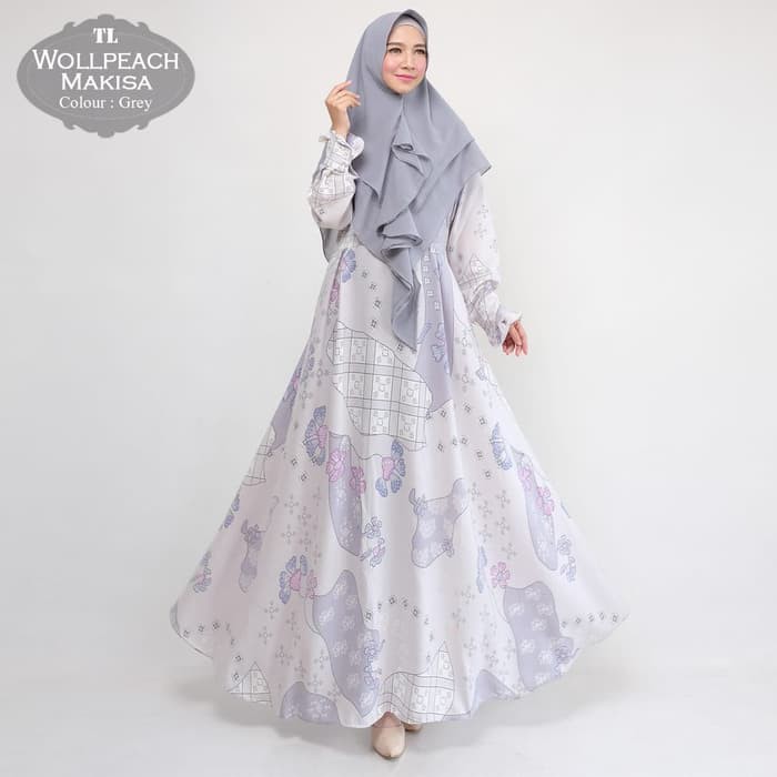 GAMIS SYAR I ROUSMA SYARI'I ROSMA MUSTARD BUSANA MUSLIM SETELAN FASHION WANITA TERBARU YUSHA ILYASA