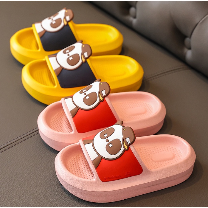 Sandal Anak Laki-laki Perempuan Gambar Panda Lucu EVA Anti Slip SA005