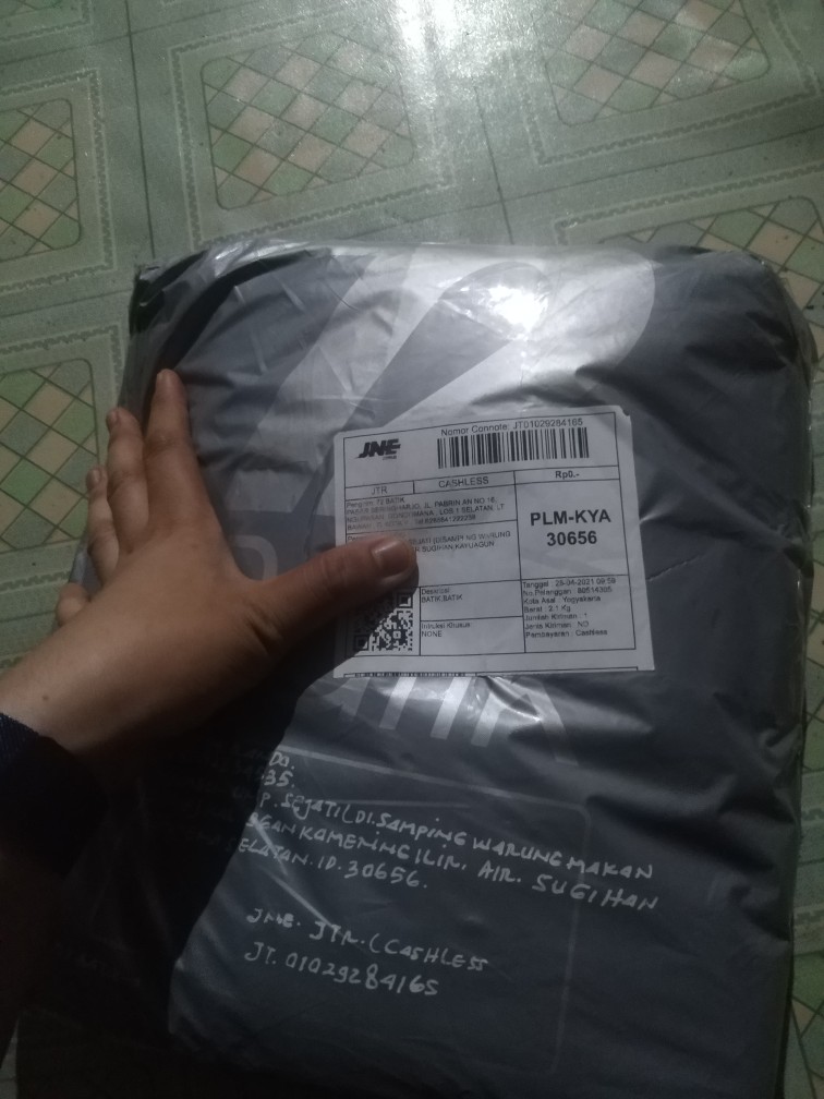 Kemeja Batik Pria Lengan Panjang Premium Bangau Two Tone Pagi Sore Cream Putih Tulang 725903 Cap 72