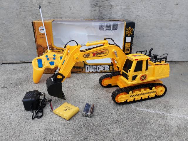 RC EXCAVATOR MAINAN REMOTE CONTROL ANAK - BEKO REMOT KONTROL EDUKATIF