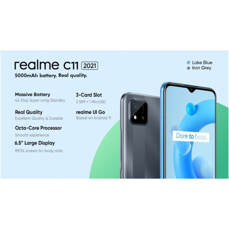 Realme C11 [2021] Ram 2GB+32GB Garansi Resmi Realme 1 Tahun-5