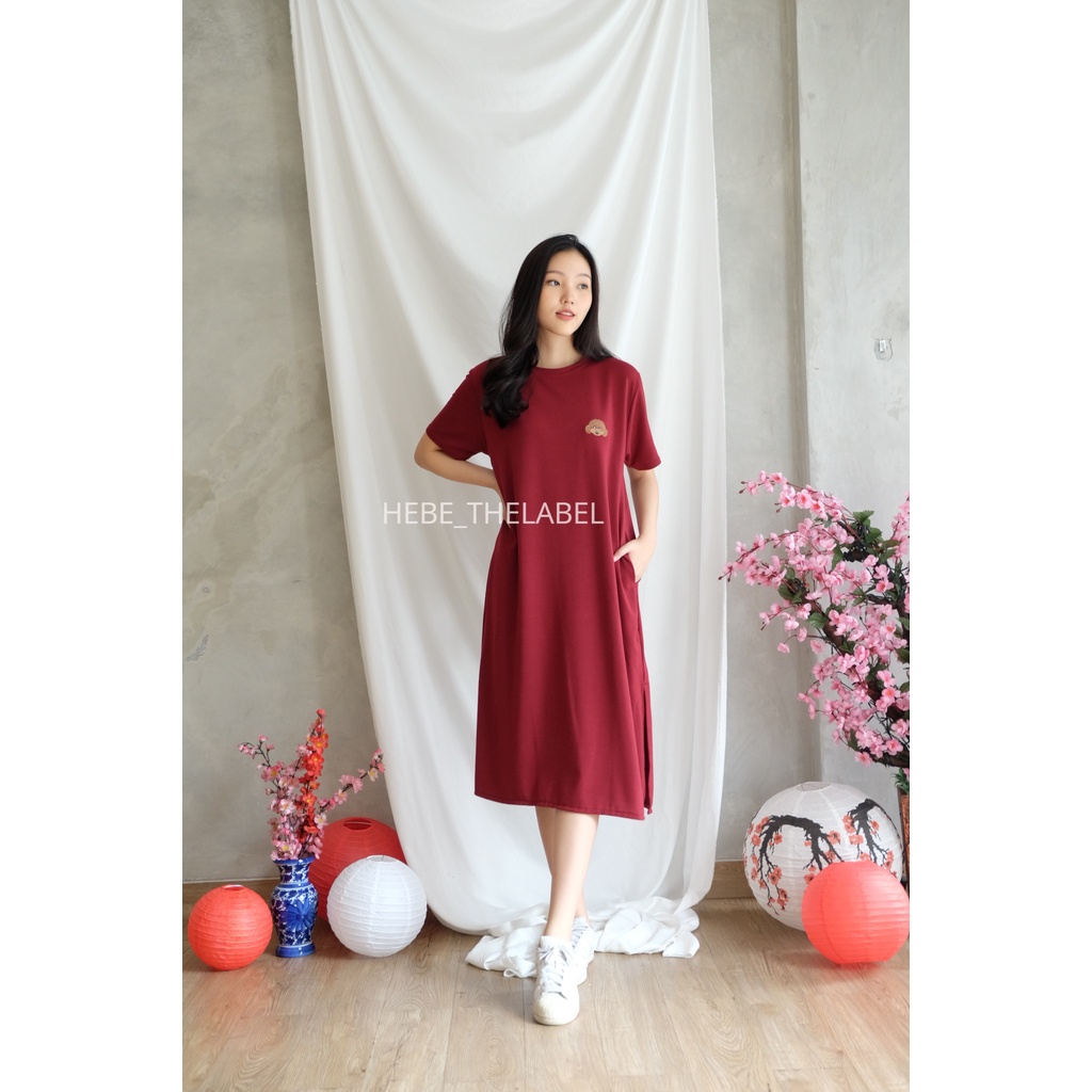 Poodle Sharleen Dress - Pakaian Wanita