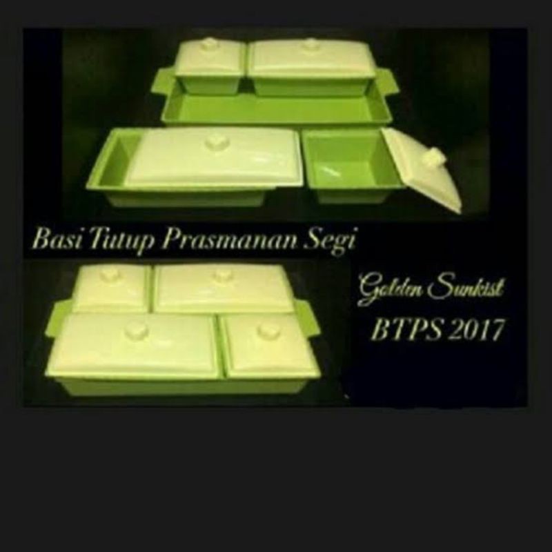 tempat lauk / Snack segi golden sunkist