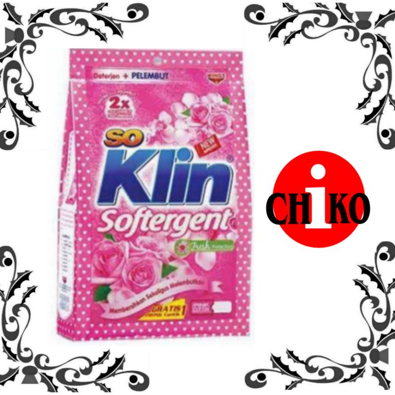 So Klin Softergen 770 Gram Detergen Bubuk