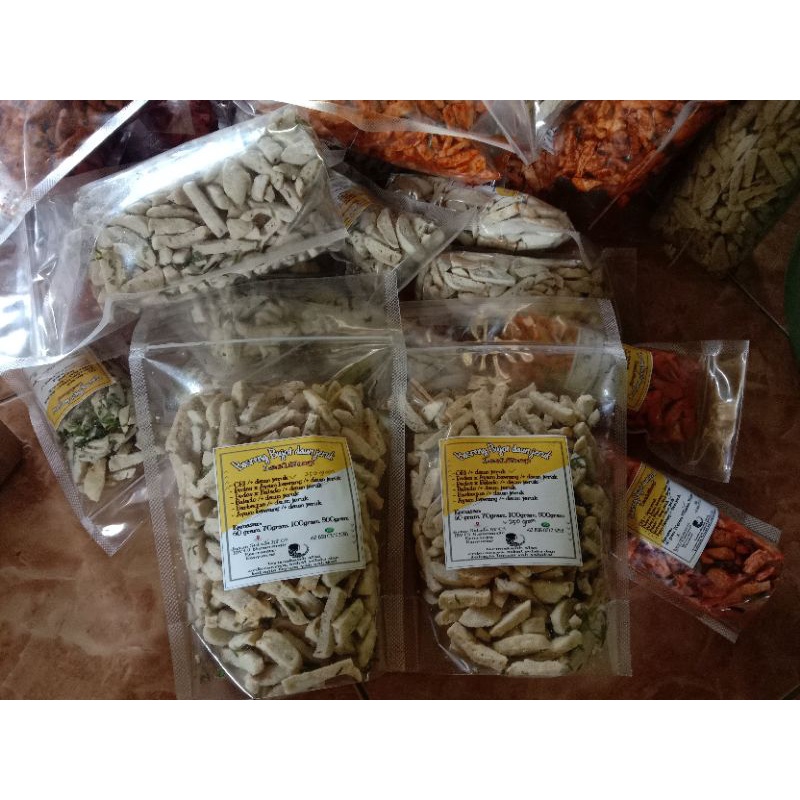 Basreng pedes bumbu Bujot basah terlaris 250gram LaelShop-1