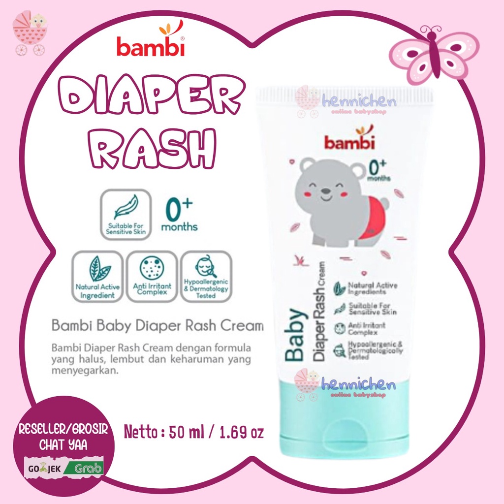 Bambi Baby Diaper Rash Cream 50 ml