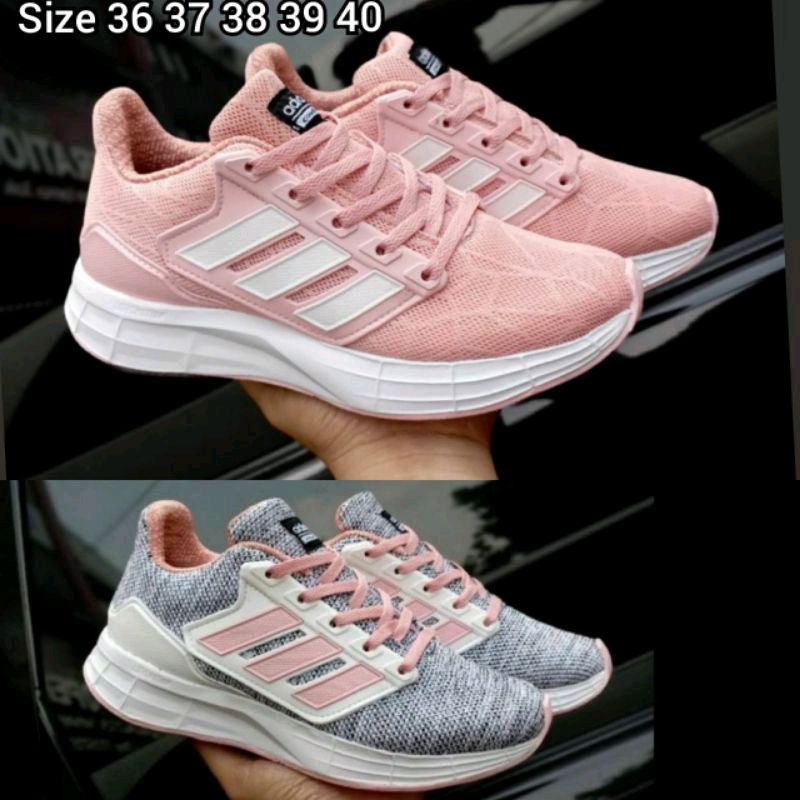 SEPATU ADIDAS DURAMO WANITA/SEPATU ZUMBA SENAM AEROBIK TERBARU 2022 BERBAU ORIGINAL KEKINIAN