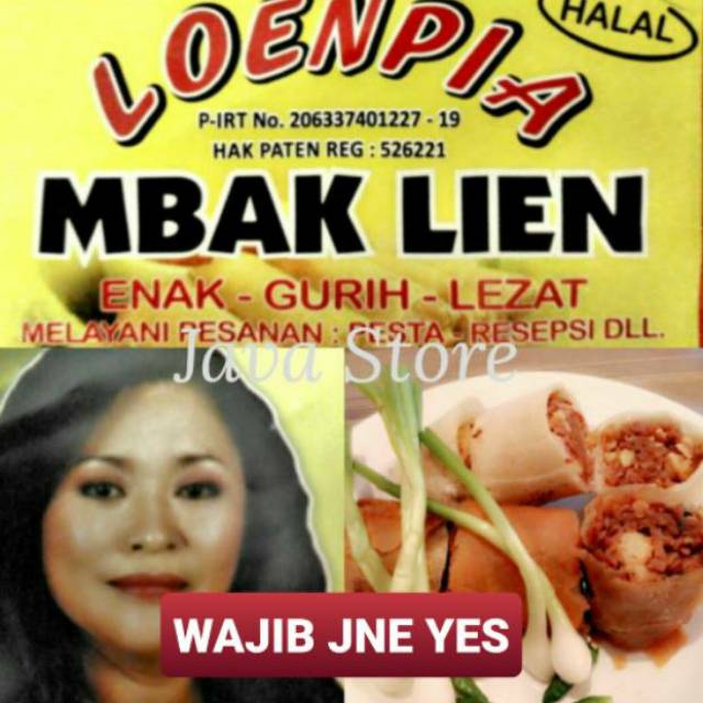 LUMPIA MBAK LIEN - LUMPIA RASA SPESIAL ISI 10 - LUMPIA KHAS SEMARANG