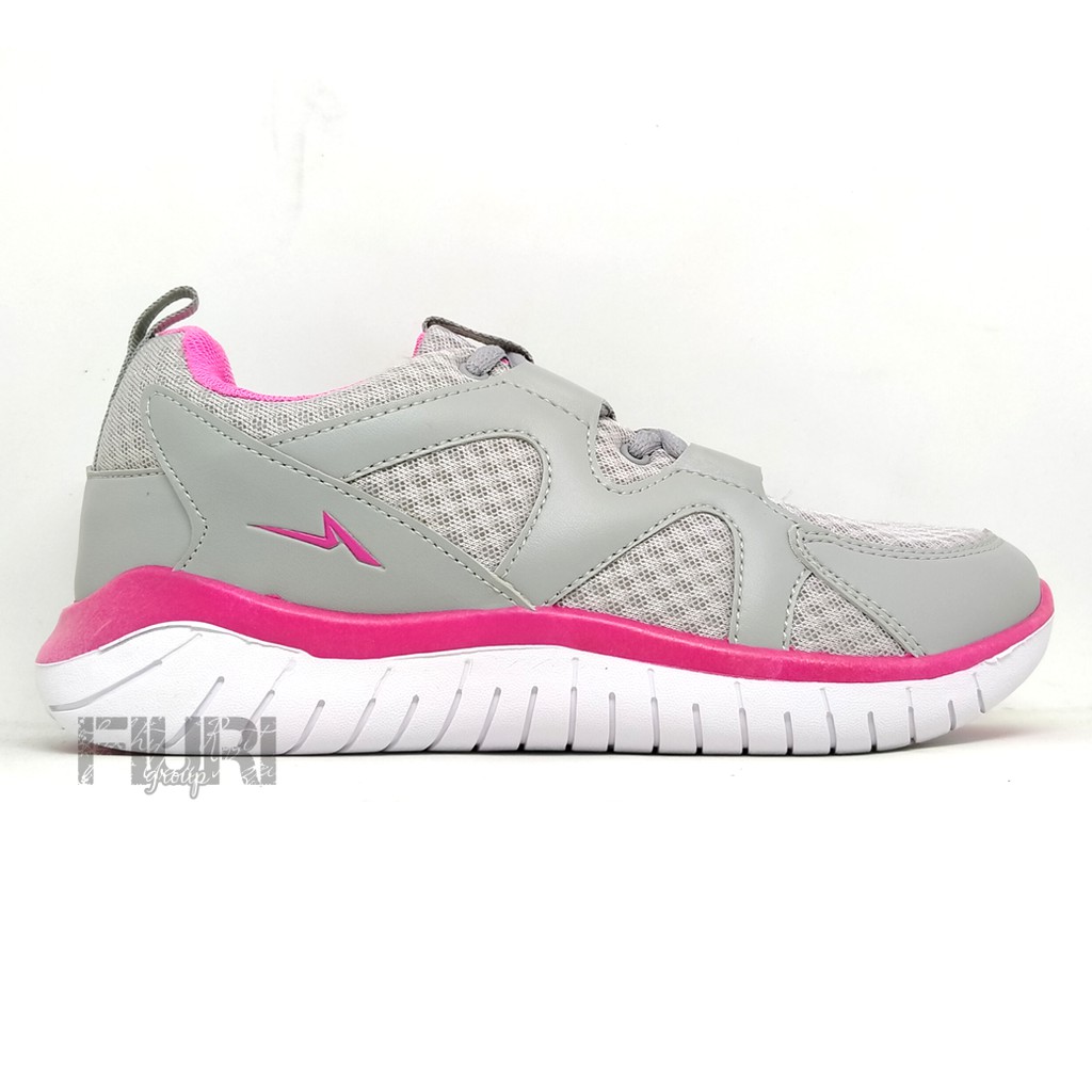 FIURI - ANDO ORIGINAL - VIU 37-40 ABU-ABU PINK - SEPATU SNEAKERS SPORT KANVAS SOL KARET ANAK PEREMPUAN - SEPATU KETS FASHION TRENDY WANITA DEWASA - SEPATU OLAHRAGA LARI FITNES SENAM KERJA KULIAH BERTALI CEWEK MURAH PROMO DISKON BONUS KAOS KAKI