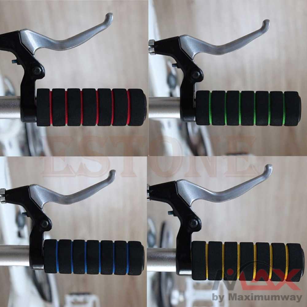 Grip Gagang Sepeda Handlebar Spons Bike aksesoris sepeda elektrik MTB BMX Universal bicycle