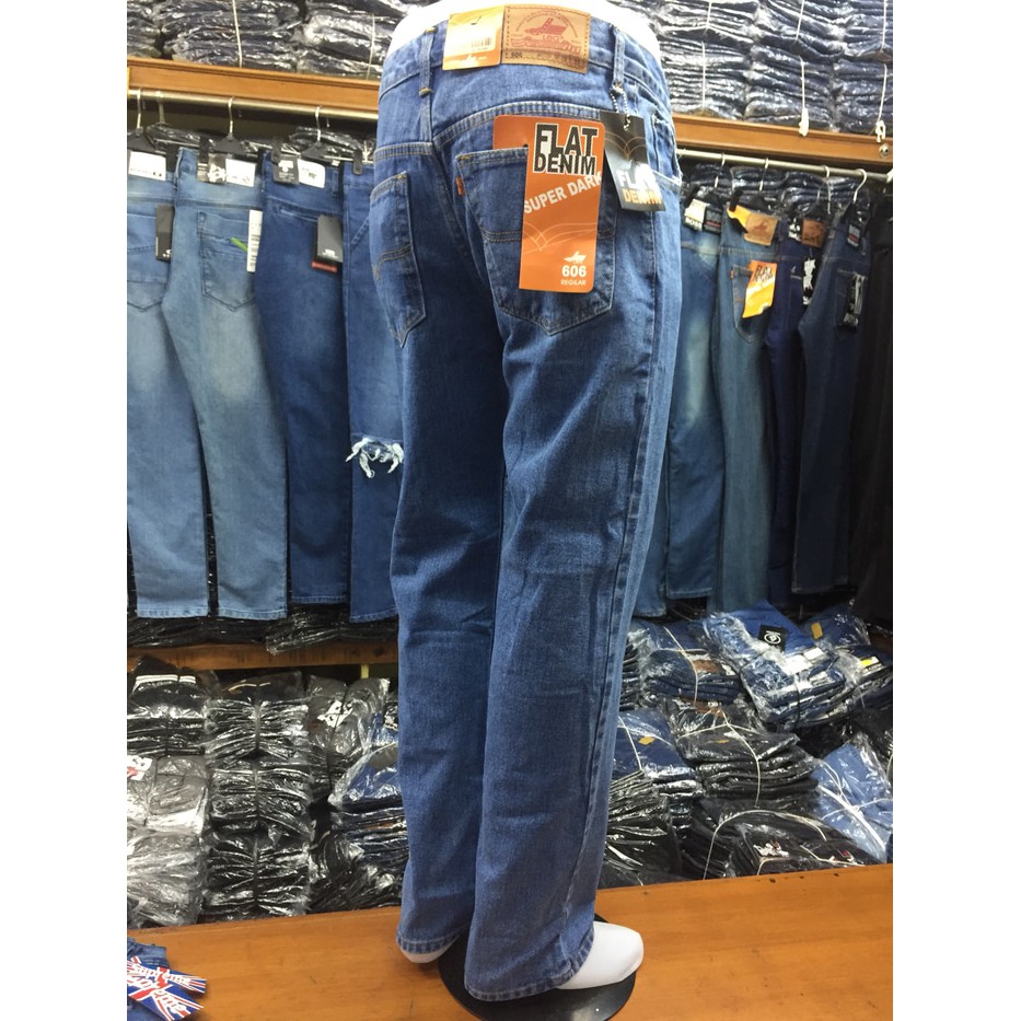 Celana Jeans Pria Standar/Reguler - Lea