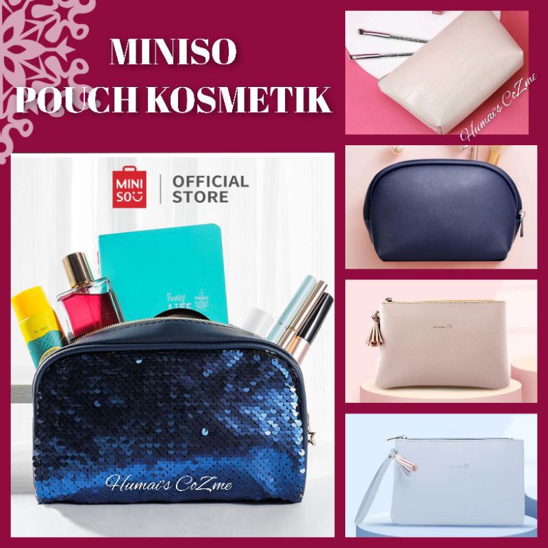 [ORIGINAL] MINISO POUCH TAS KOSMETIK/TAS MAKEUP